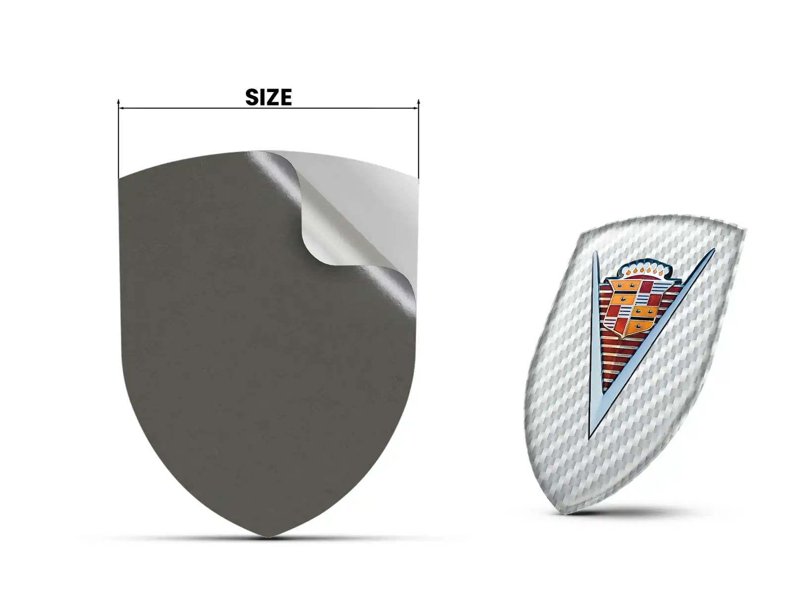 Cadillac Autoaufkleber Selbstklebend Premium Edle Domes